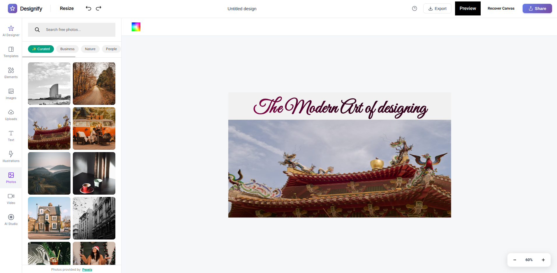 Design Editor by Marketifyall - Free Open-Source Canva Alternative with AI